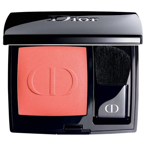 dior red blush powder.